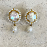 AUTUMN 26 SAMPLE SALE Baroque Pearl Drop Earrings 144