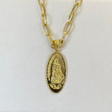 AUTUMN 26 SAMPLE SALE Oval Pendant Necklace 150