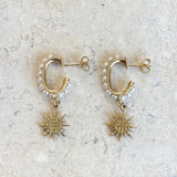 AUTUMN 26 SAMPLE SALE Mini Luna Earrings 156