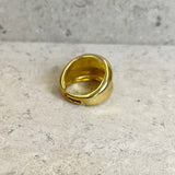 AUTUMN 26 SAMPLE SALE Gold Wave Ring 166