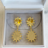 AUTUMN 26 SAMPLE SALE Elsa Moonstone Earrings 179