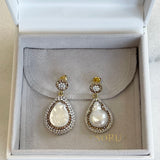 AUTUMN 26 SAMPLE SALE Baroque Pearl Earrings 173