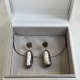 AUTUMN 26 SAMPLE SALE Baroque Pearl Double Sided Earrings 189