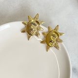 AUTUMN 26 SAMPLE SALE Moon & Sun Earrings 197