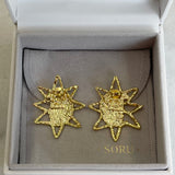 AUTUMN 26 SAMPLE SALE Moon and Sun Earrings