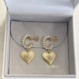 AUTUMN 26 SAMPLE SALE Pearl Ti Amo Earrings 192