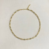 AUTUMN 26 SAMPLE SALE Gold Link Necklace 207