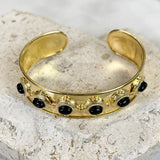 AUTUMN 26 SAMPLE SALE Onyx Astor Cuff Bracelet 220