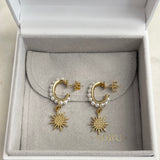 AUTUMN 26 SAMPLE SALE Mini Luna Earrings 213