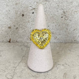 AUTUMN 26 SAMPLE SALE Layered Heart Ring 237
