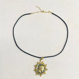 AUTUMN 26 SAMPLE SALE Statement Coin Pendant Necklace 253