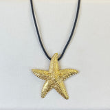 AUTUMN 26 SAMPLE SALE Corded Necklace with Starfish Pendant 256