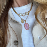 Limited Edition Gratitude Talisman Charm "Forever Grateful", Rose