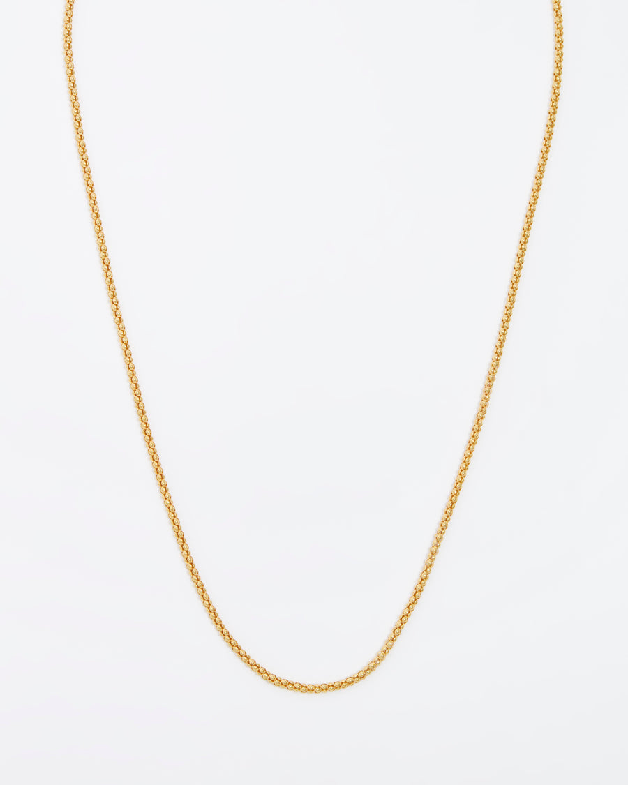 soru jewellery gold rope chaon detail 