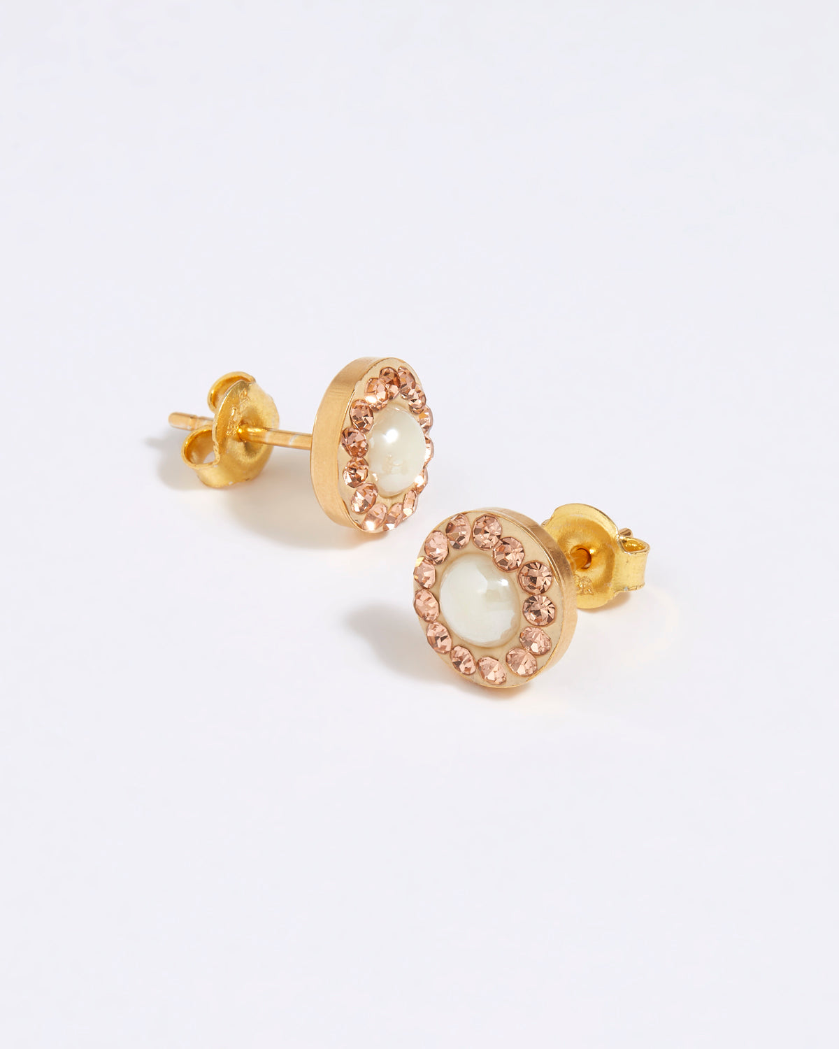 Pearl & Stud Earrings