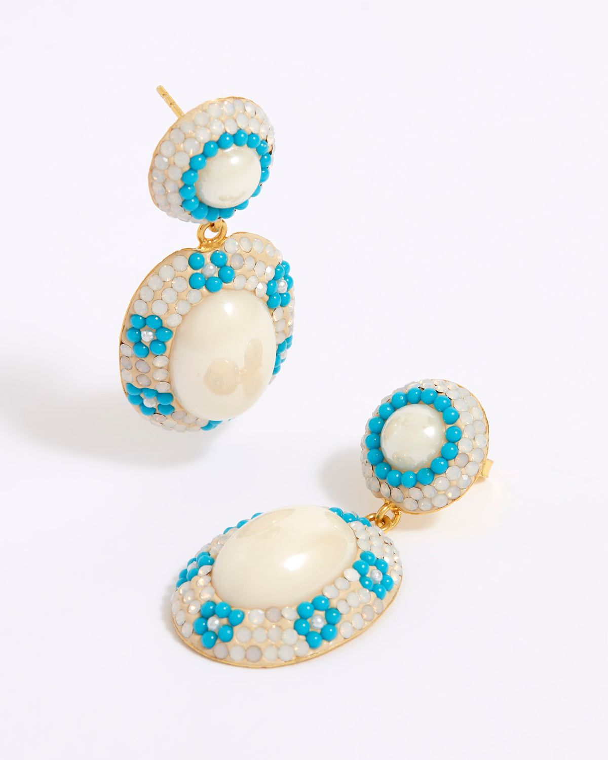 Flower Drop Earrings