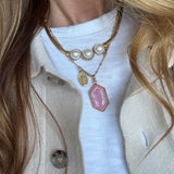 Limited Edition Gratitude Talisman Charm "Forever Grateful", Rose