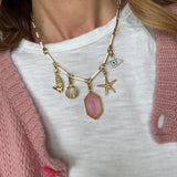 Limited Edition Gratitude Talisman Charm "Forever Grateful", Rose