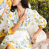 SORU JEWELLERY BLUE LAPIS SQUARE RING WITH ADJUSTABLE BAND