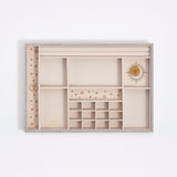 embroidered linen and velvet Kinship Press X Soru Celestial Jewellery Tray