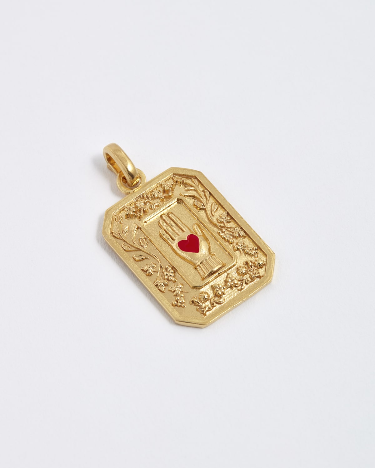 Heart Hand Charm