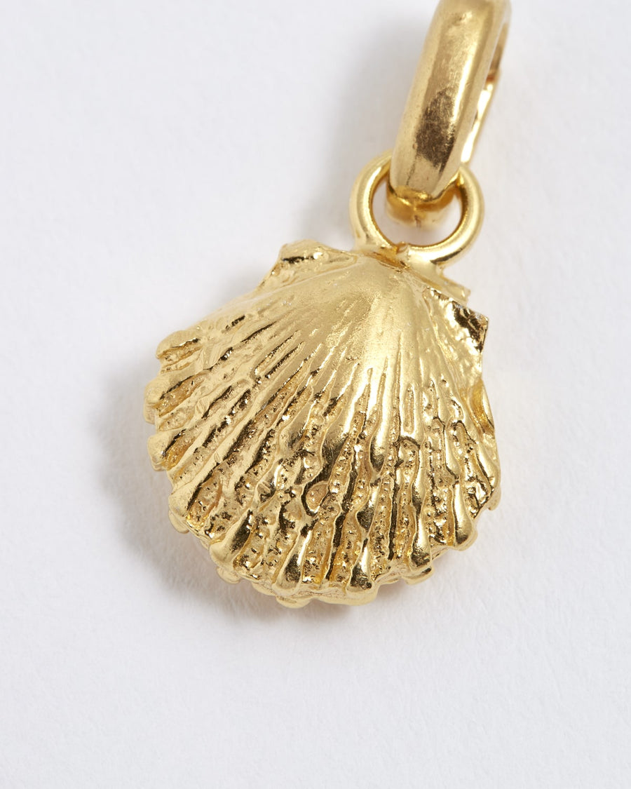 soru jewellery gold plated silver detachable shell charm