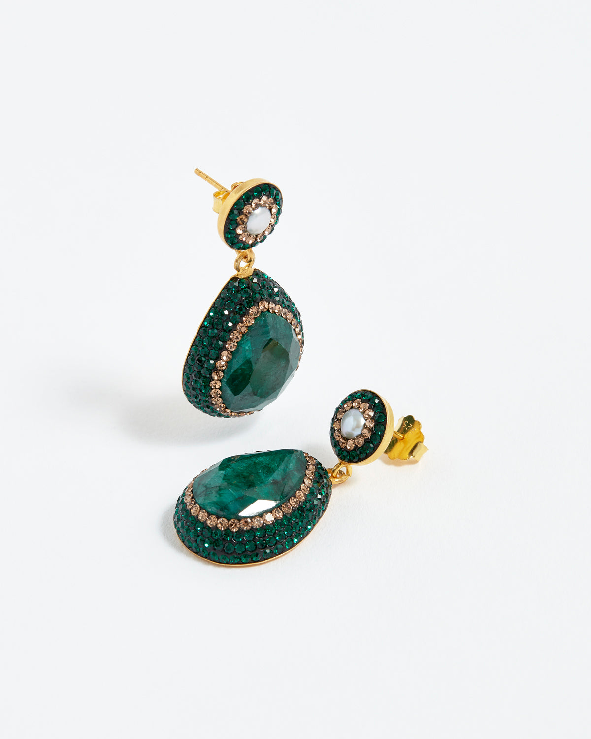 Emerald Earrings