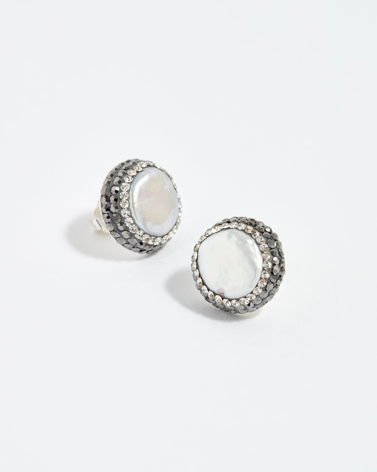 Baroque Pearl Stud Earrings