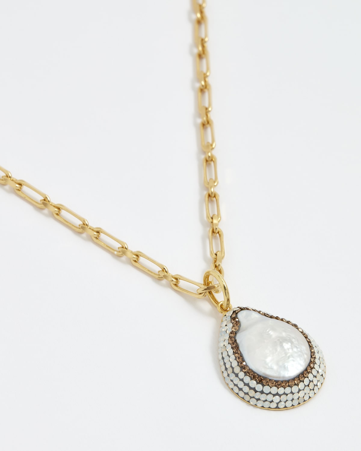 Baroque Pearl Pendant Necklace