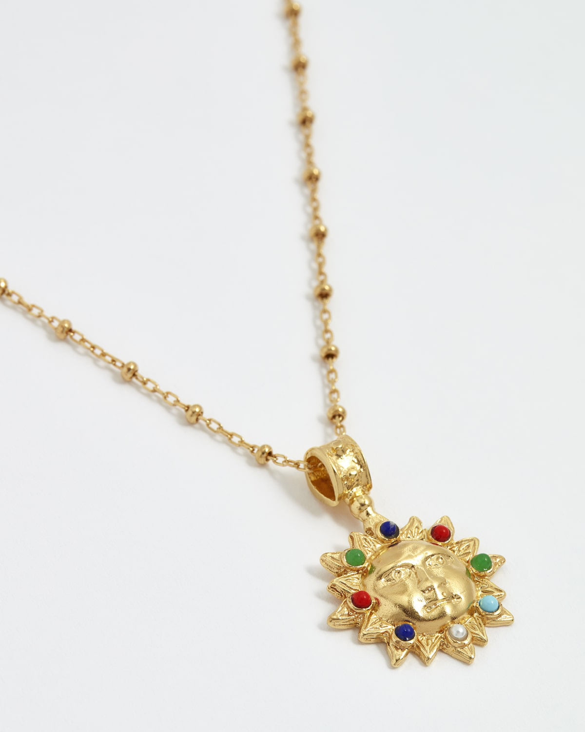 Sun Pendant Necklace