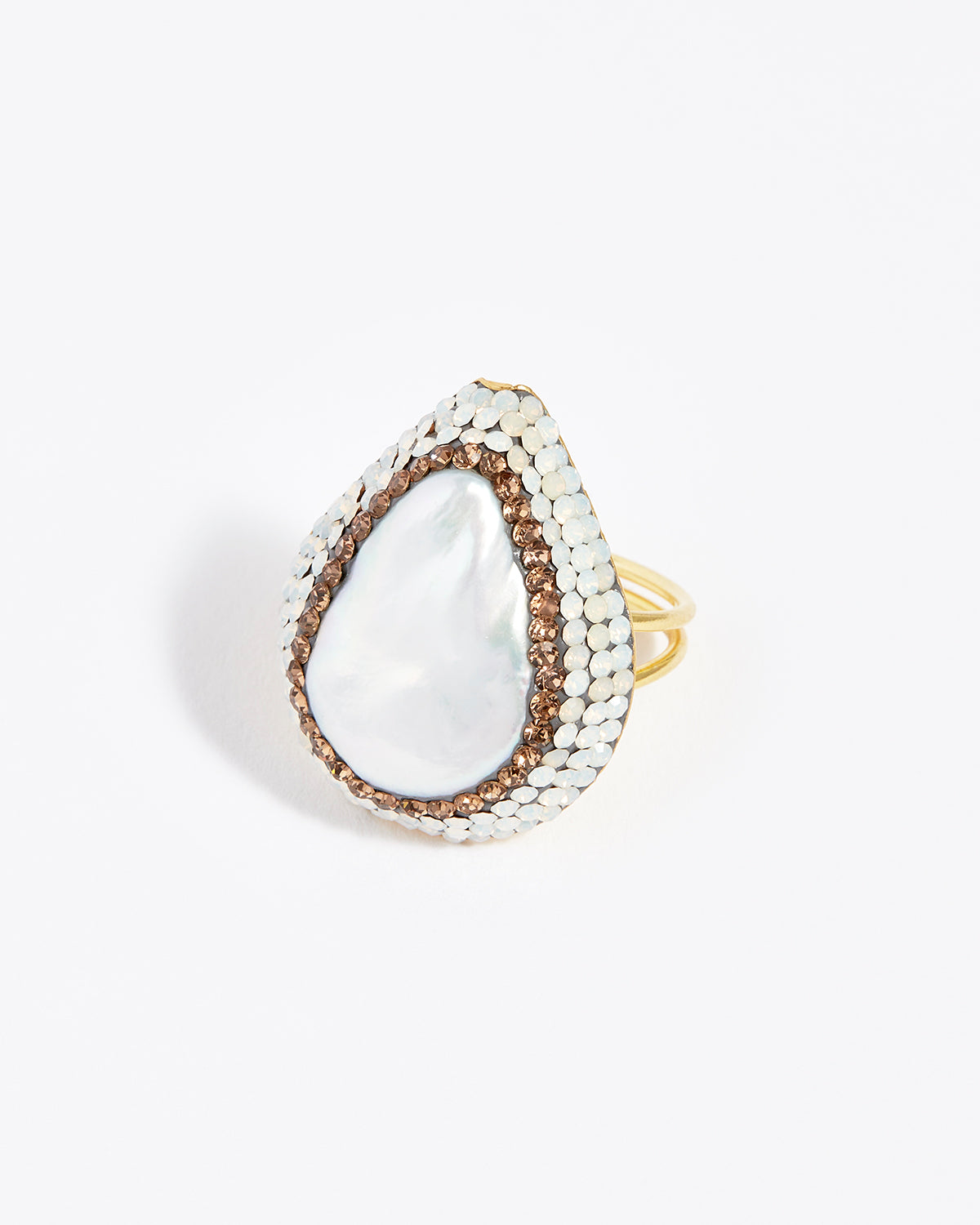 Baroque Pearl Ring