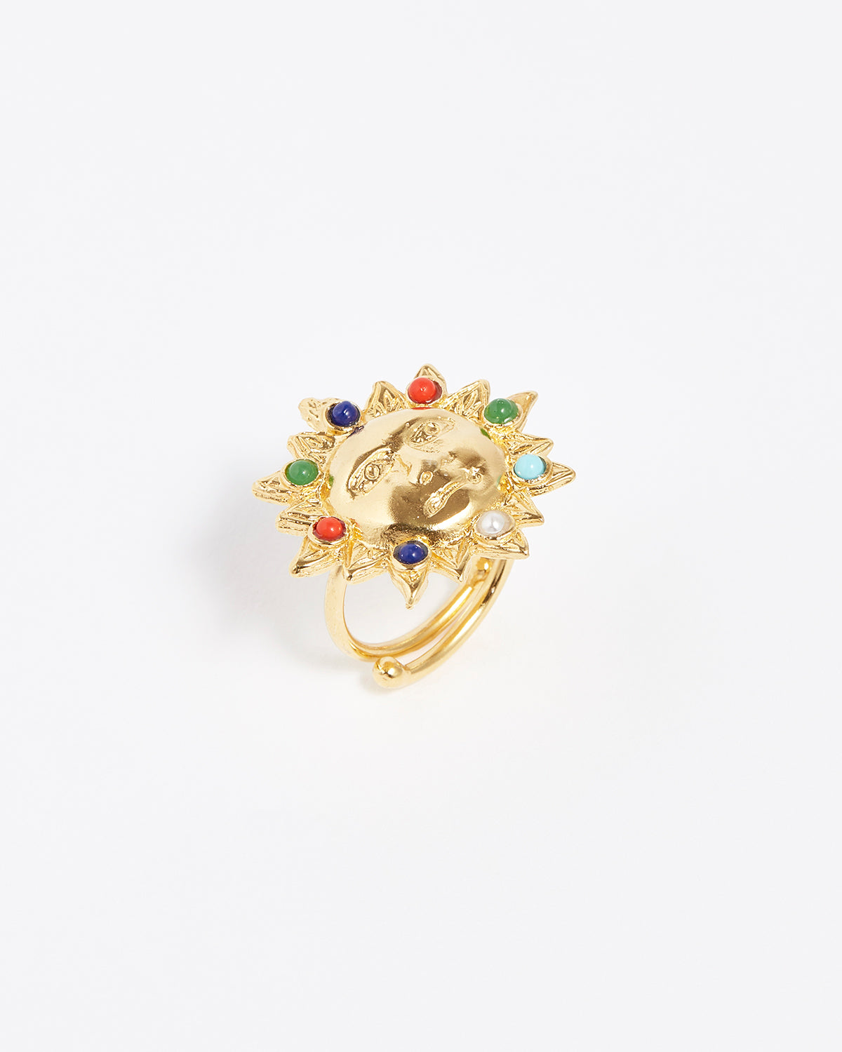 soru gold sun ring
