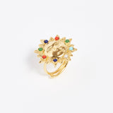 soru gold sun ring