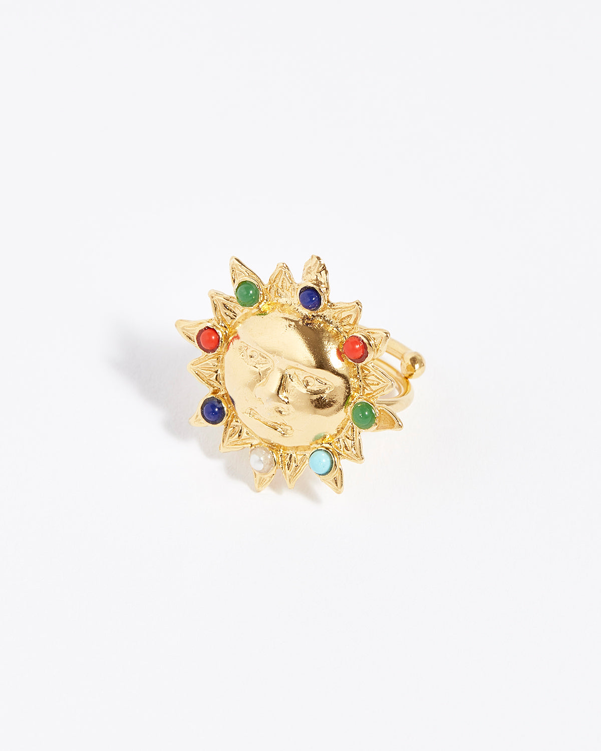 soru gold sun ring