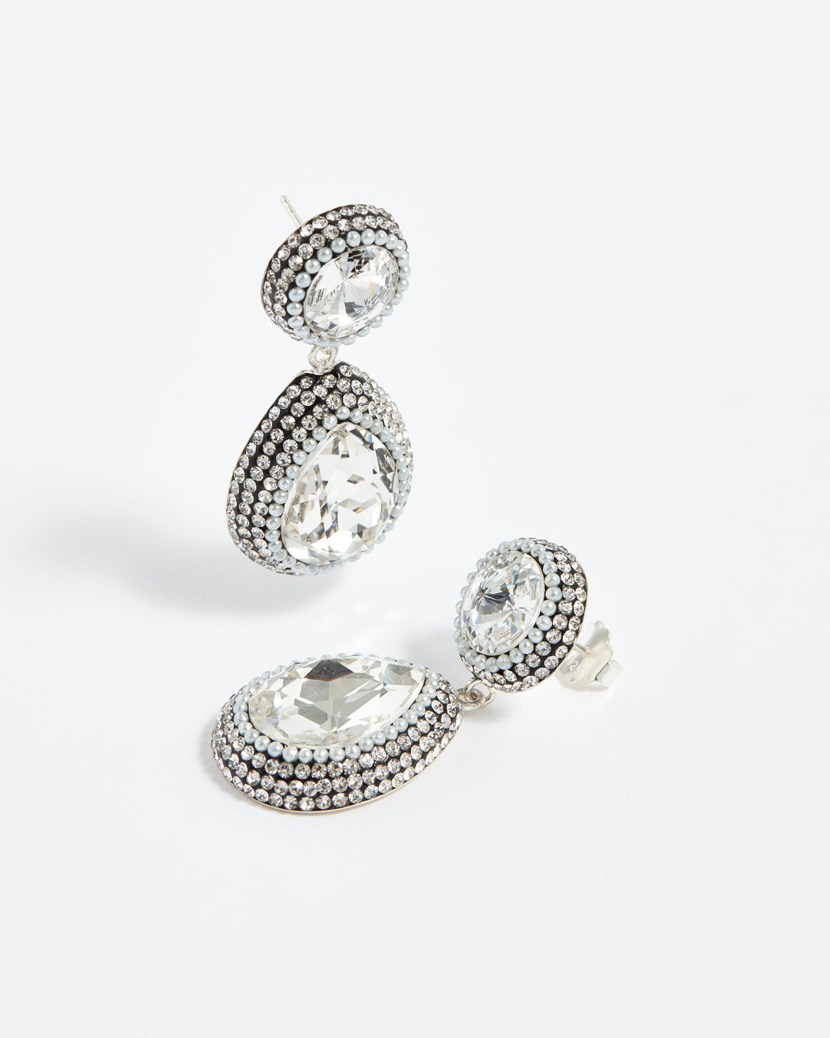 Teardrop Crystal Earrings