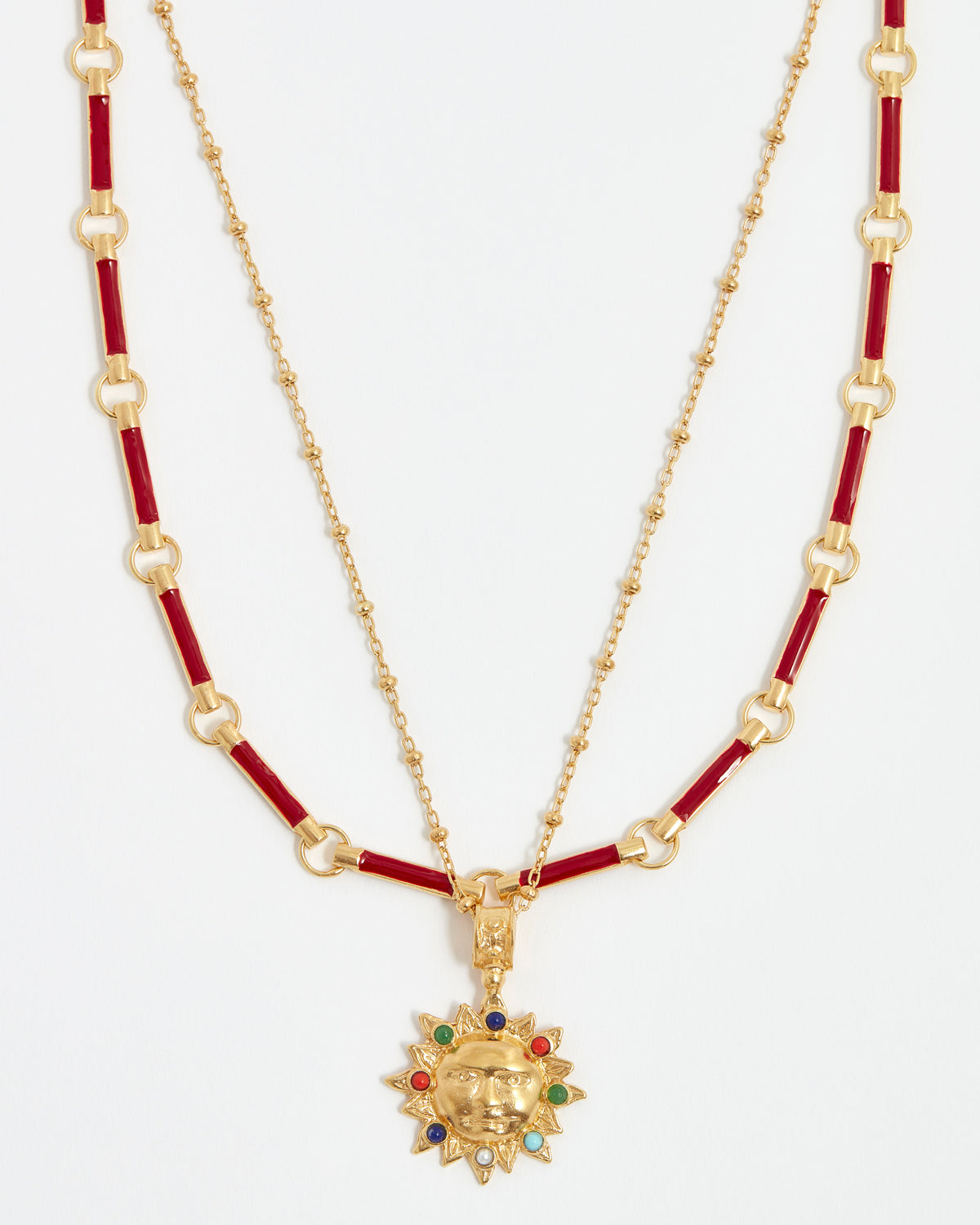 Carmenta & Sun Necklace Set