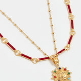 Carmenta & Treasures Sun Necklace Set