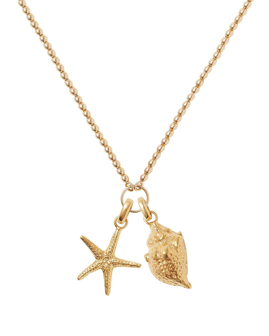 Soru Jewellery gold starfish charm