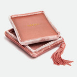 Tasseled Velvet & Silk Soru Box